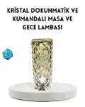 Kristal RGB LED Masa Lambası – Renkli Kumandalı Işık, Dekoratif ve Enerji Tasarruflu-1