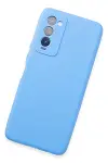 Tecno Camon 18 Kılıf First Silikon - Mavi-3