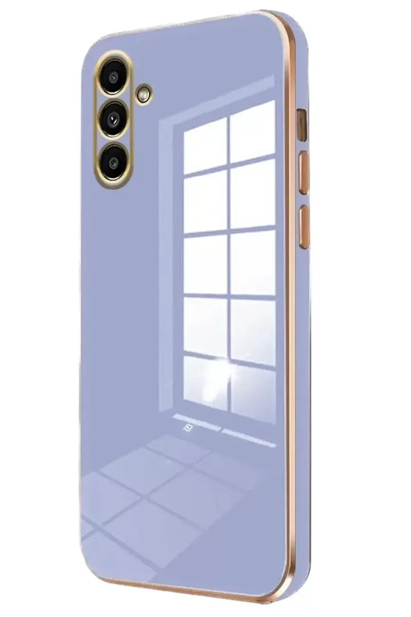 Samsung Galaxy A25 5G Kılıf Volet Silikon - Mavi