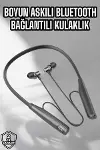 Boyun Bantlı Bluetooth Kulaklık Yüksek Ses Kaliteli 100 Saat Kulaklık-2