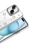 Apple iPhone 14 Fiyonk Desenli Kapak - Desen 2-2
