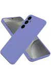 Samsung Galaxy A56 Kılıf Nano içi Kadife Silikon - Lila-1