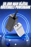 50.000 Mah Powerbank Turbo Hızlı Led Göstergeli Android İOS Uyumlu Taşınabilir Askılı-2