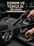 Kablosuz Hava Pompası ve Vakumlu El Süpürgesi-1
