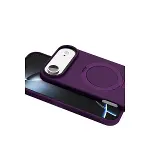 Apple İphone 17 Air Regal Magsafe Standlı Kapak - Derin Mor-2