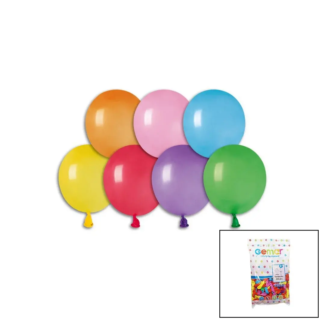 Renkli Su Balon 3 İnç - 8CM - 500PCS