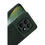 Xiao Red Note 15 Pro 5g Auto Focus Karbon Kapak - Koyu Yeşil-4