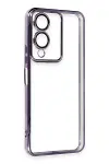 Vivo Y17S Kılıf Razer Lensli Silikon - Mor-2