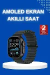 Akıllı Saat Bluetooth Bağlantılı NFC ve GPS Uyumlu Nabız Ölçer Sesli Görüşme Yeni Nesil-2