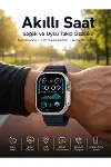 Akıllı Saat Bluetooth Bağlantılı NFC ve GPS Uyumlu Nabız Ölçer Sesli Görüşme Yeni Nesil-1