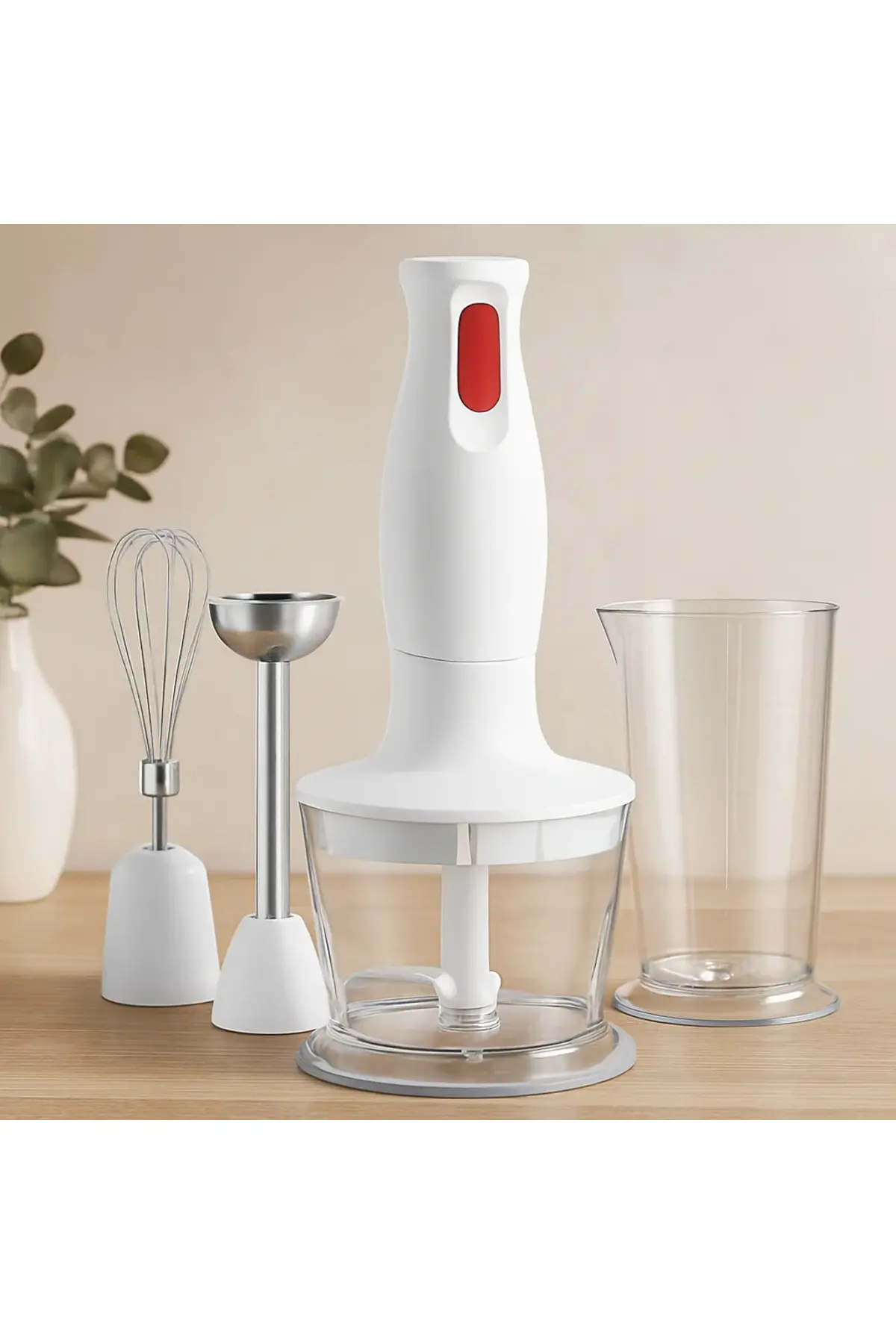 Elektrikli Blender Seti 350W 600ml (4'lü Set)