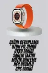 Yeni Nesil Akıllı Saat Uyku ve Sağlık Takibi Titeşimli Sesli Arama Mesaj ve Bildirim Görme-1