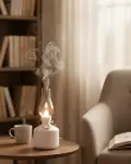 Retro LED Işıklı 1200 mAh Şarjlı Aroma Difüzörü 280 ml Su Kapasiteli-1