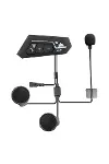 Bt22 Kask Kulaklık Bluetooth Motosiklet Kulaklık 5.0 Bluetooth Interkom Motorsiklet Kulaklık-2