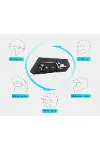 Bt22 Kask Kulaklık Bluetooth Motosiklet Kulaklık 5.0 Bluetooth Interkom Motorsiklet Kulaklık-3