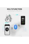 Bt22 Kask Kulaklık Bluetooth Motosiklet Kulaklık 5.0 Bluetooth Interkom Motorsiklet Kulaklık-4