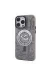 Apple iPhone 14 Pro Max Kılıf Apollo Magneticsafe Desenli Kapak - Apollo Siyah - 1-2