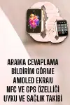 Akıllı Saat Kadınlara Uyku Ve Sağlık Takibi Yapabilen Bileklik Hediyeli-4