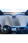Araç Ön Cam Güneşlik UV ve Isı Koruma Katlanabilir Toyota Corolla Skoda Superb Dacia Duster Ford Foc-2