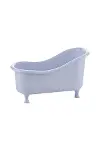 Dekoratif Mini Küvet Şeklinde Çok Amaçlı Banyo Düzenleyici Sepet-4
