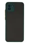 Samsung Galaxy A03 Kılıf Montreal Silikon Kapak - Yeşil-1