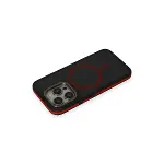 Joko Apple İphone 15 Pro Rocky Magsafe Kapak - Siyah-kırmızı-3