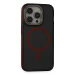 Joko Apple İphone 15 Pro Rocky Magsafe Kapak - Siyah-kırmızı-1