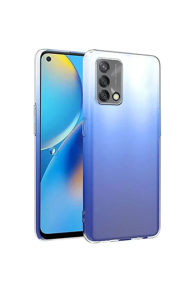 Oppo A74 4G Kılıf Lüx Şeffaf Silikon