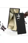 Samsung Galaxy S24 Ultra Kılıf First Silikon - Koyu Yeşil-3