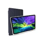 Apple İpad 9.7 (2018) Kılıf Kalemlikli Mars Tablet Kılıfı - Lacivert-1