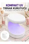 Seyehat Tipi Mini Oje Kurutucu Ultraviole Mor Işık Protez Tırnak Kurutucu Yeni Nesil-1