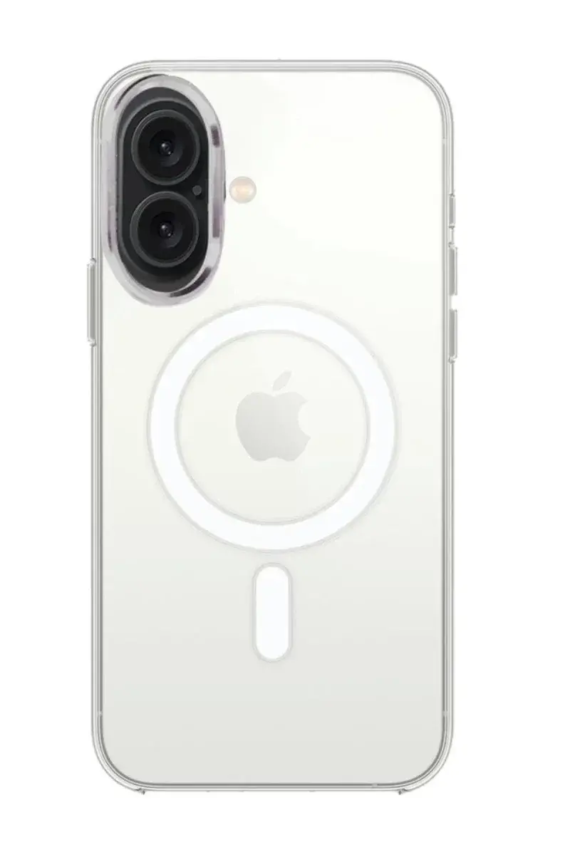 Apple iPhone 16 Kılıf Pc Real Magsafe Kapak - Şeffaf