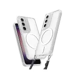 Samsung Galaxy S23 Kılıf Enka Magsafe Silikon Kılıf - Şeffaf-1