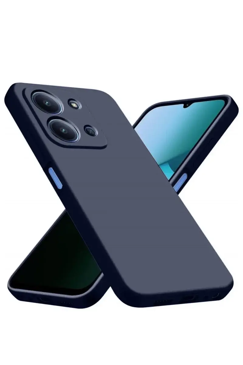 Xiao Red 15C 4G Nano içi Kadife Silikon - Lacivert