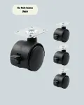 Mobilya İçin Kilitli 4 cm Tekerlek Ayak Seti-4