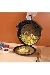 100 Adet Airfryer Pişirme Kağıdı Tek Kullanımlık Hava Fritözü Yuvarlak Delikli Model-2