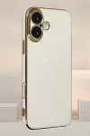 Apple iPhone 16 Kılıf Volet Silikon - Kırmızı-2