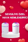 Sevgiliye Hediye Led Işıklı Hava Nemlendirici USB Şarjlı Sevgiliye Özel-2