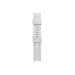 Apple Watch 38mm Kr408 Çizgili Silikon Kordon - Beyaz-3