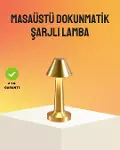 Modern Metal Masa Lambası 3 Işık Renkli Kademesiz Parlaklık Ayarlı-1