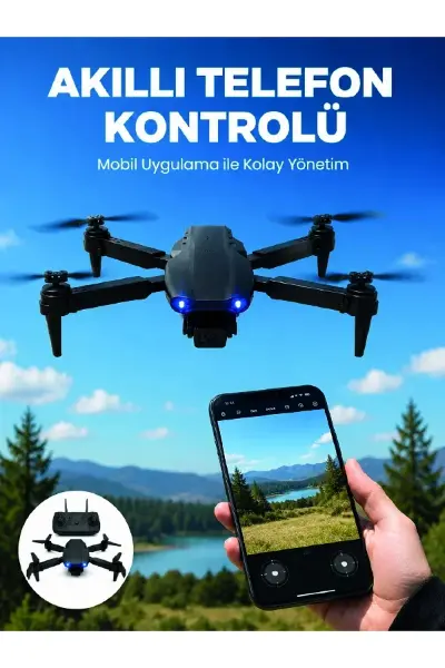 99 Pro Akıllı Kamera Drone Katlanabilir Gövde 4K HD Kamera ve APP Kontrolü
