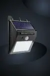 Bahçe Aydınlatma Sensörlü Güneş Enerjili Duvar Lambası 40 Led Işık-3