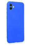 Samsung Galaxy A04 Kılıf First Silikon - Mavi-2