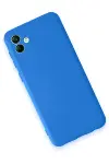 Samsung Galaxy A04 Kılıf First Silikon - Mavi-3