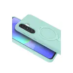 Samsung Galaxy A56 Regal Magsafe Standlı Kapak - Su Yeşili-2