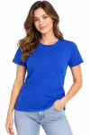 Basic Tişört Bisiklet Yaka Kısa Kol Günlük Yazlık Slim Fit T-Shirt-1