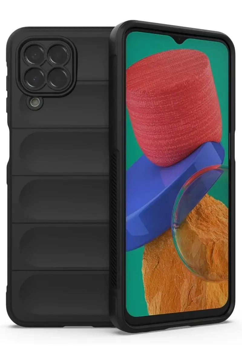 Samsung Galaxy M33 Kılıf Optimum Silikon - Siyah