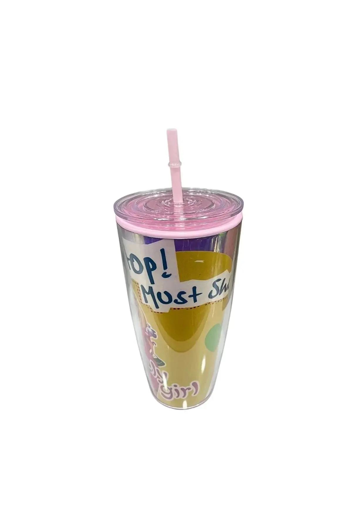 Pipetli Bardak Matara 750 ml