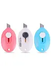 PM-14375 Çelik Bıçaklı Mini Tekli Falçata Maket Bıçağı-1