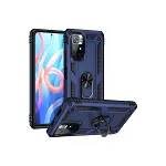 Xiao Red Note 11T Kılıf Sofya Yüzüklü Silikon Kapak - Lacivert-3